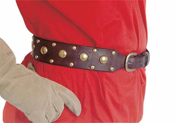foto Studded Leather Belt